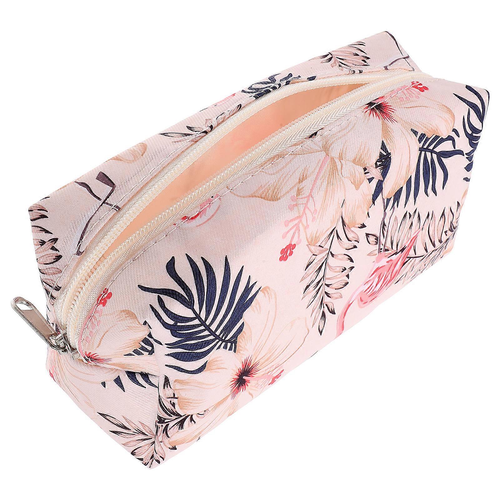 Makeup Bag Organizer Zipper Pouch for Storage with Multiple Compartments