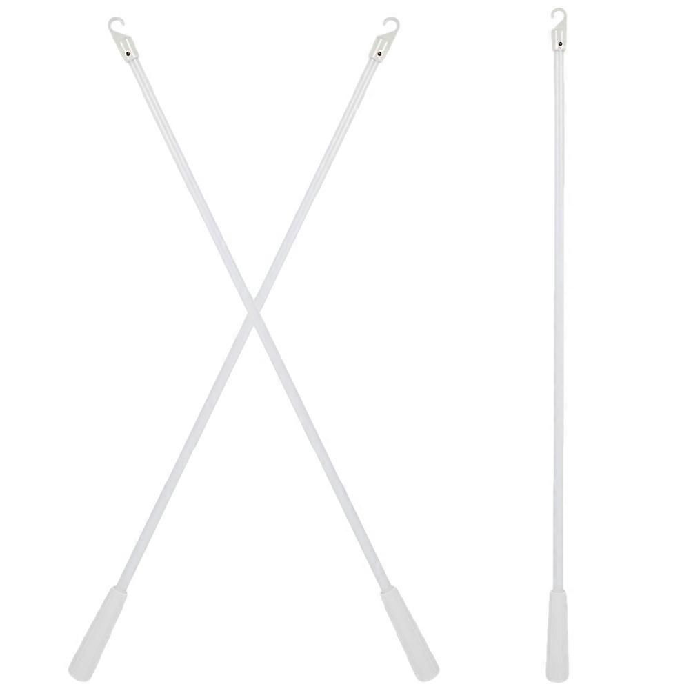 Fiberglass Blind Rod with Hook for Vertical Blinds 3Pcs Set