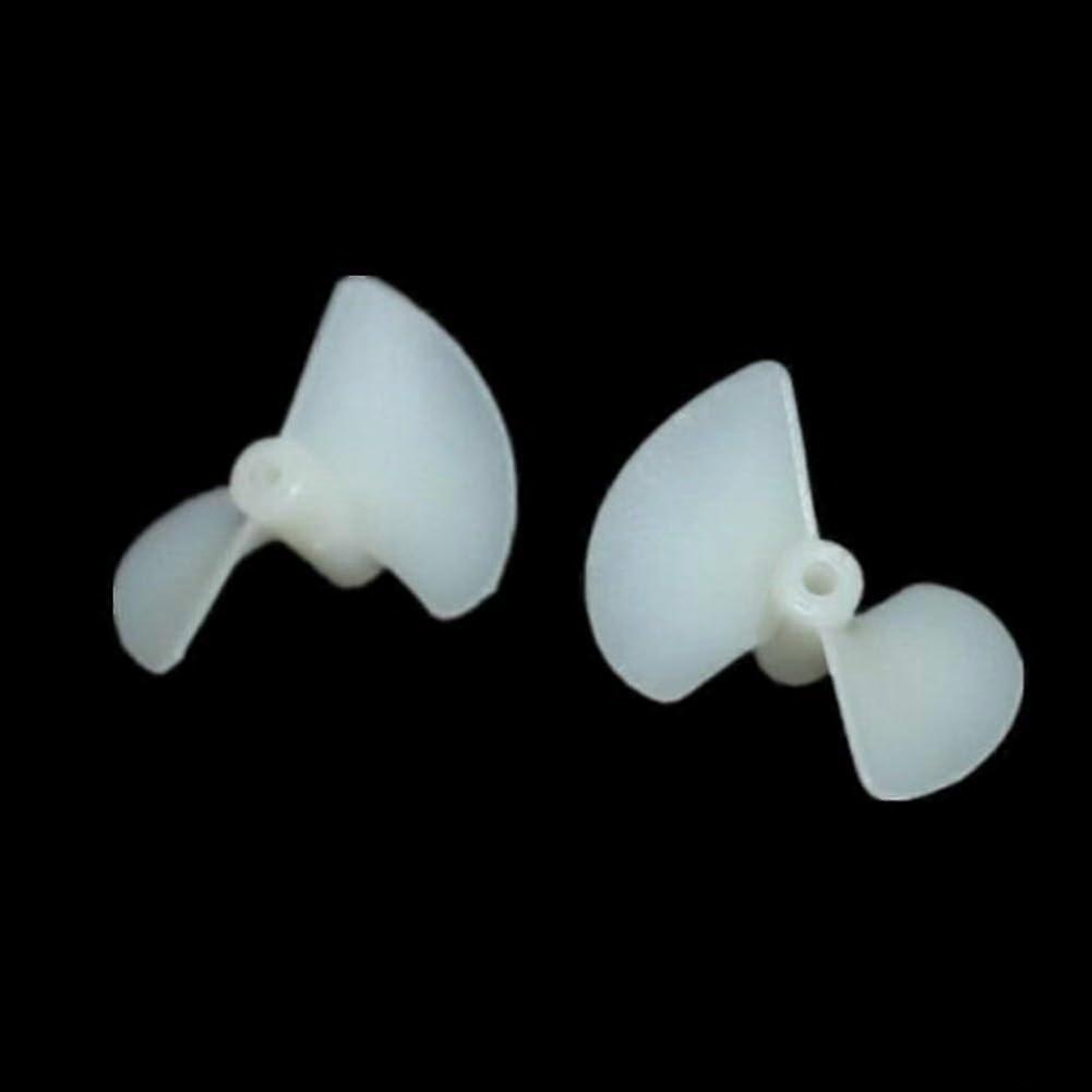 RC Boat Propeller Set, Nylon 26mm Diameter, Secure 2mm Shaft Fit, Clockwise and Counterclockwise