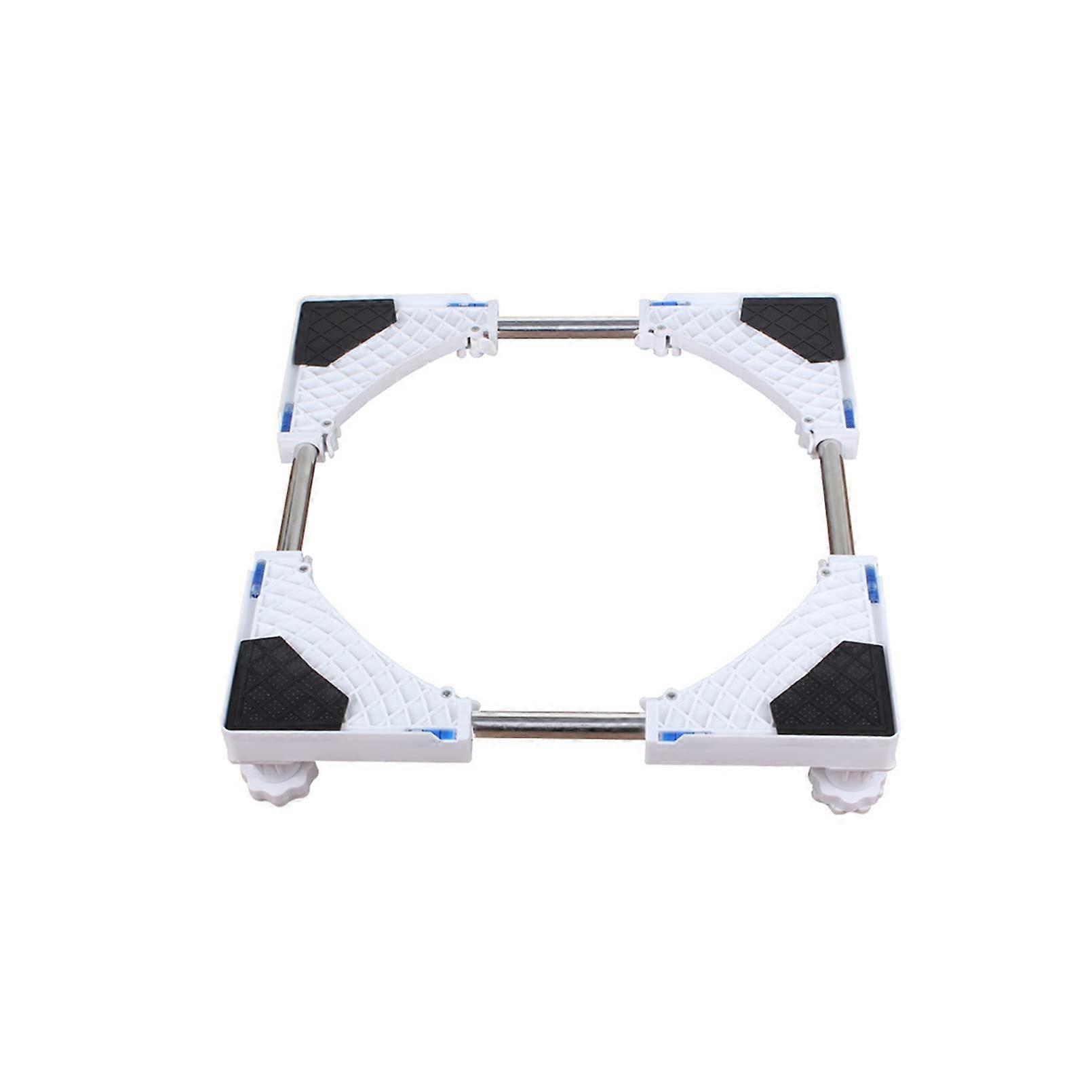 Heavy Duty Washing Machine Stand with Adjustable Height Base for Laundry and Kitchen (4 Legs)