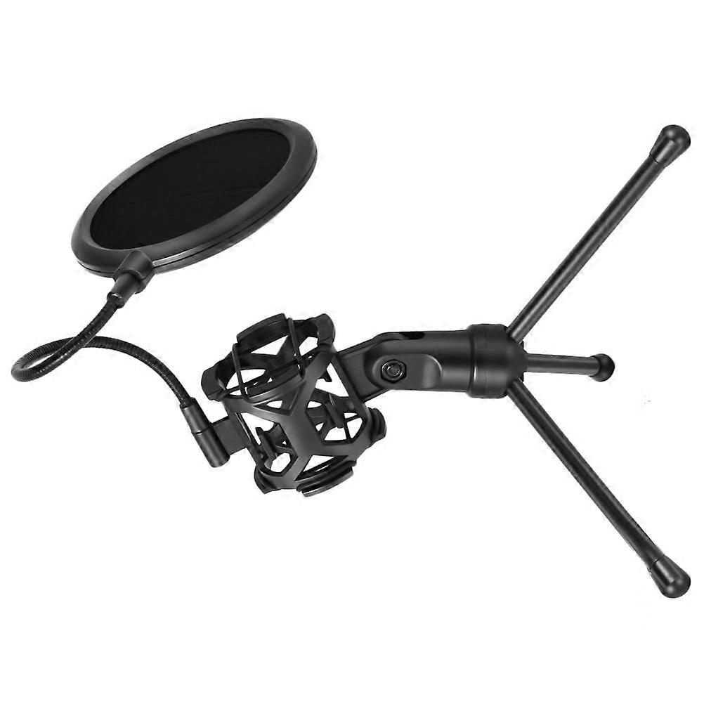 Grille for Adults Professional and Amateur Use Durable ABS Black Lightweight Suspension Microphone