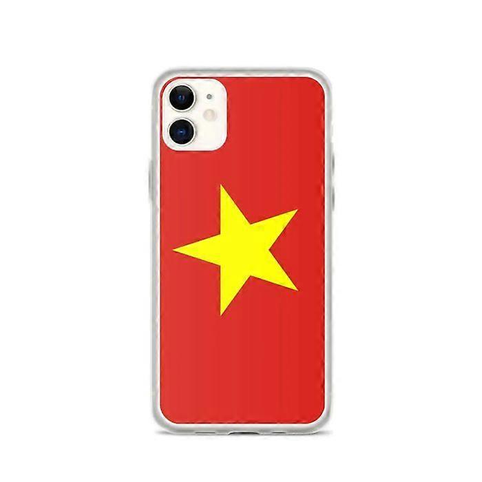 Phone Case – Vietnam Flag – Compatible with iPhone 11 – Soft Case – Durable and Shockproof - Silicone - Pixelforma