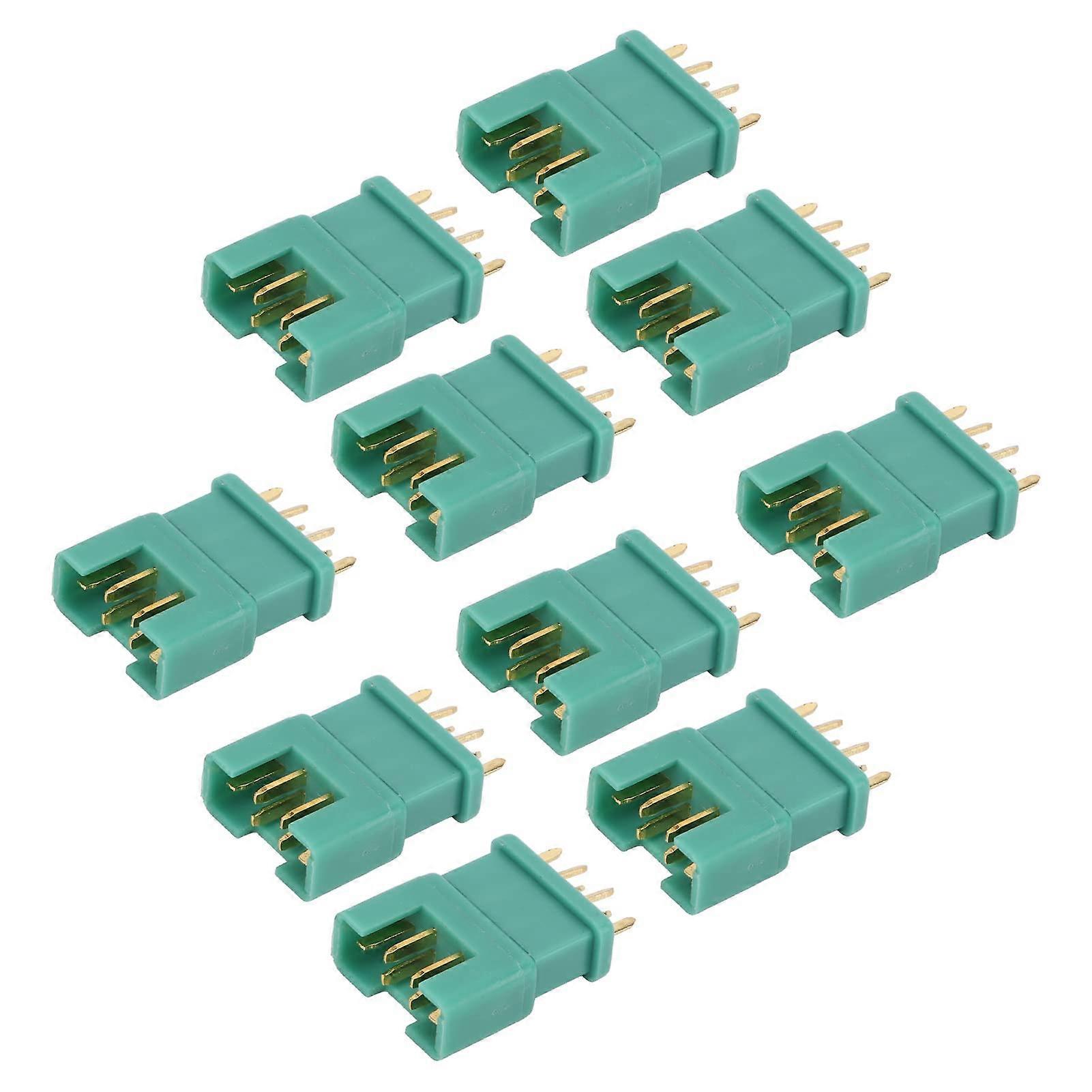 MPX Green Hexagonal Electrical Plug Connectors 16mm PA Copper Set for Electronic Equipment