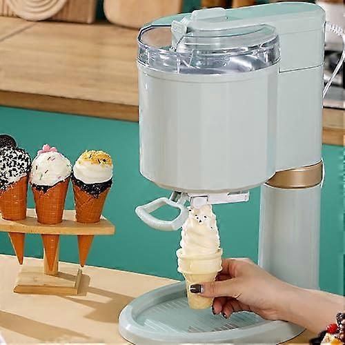 1L Soft Serve Ice Cream Maker for Home with Automatic Control and Compact Countertop Design