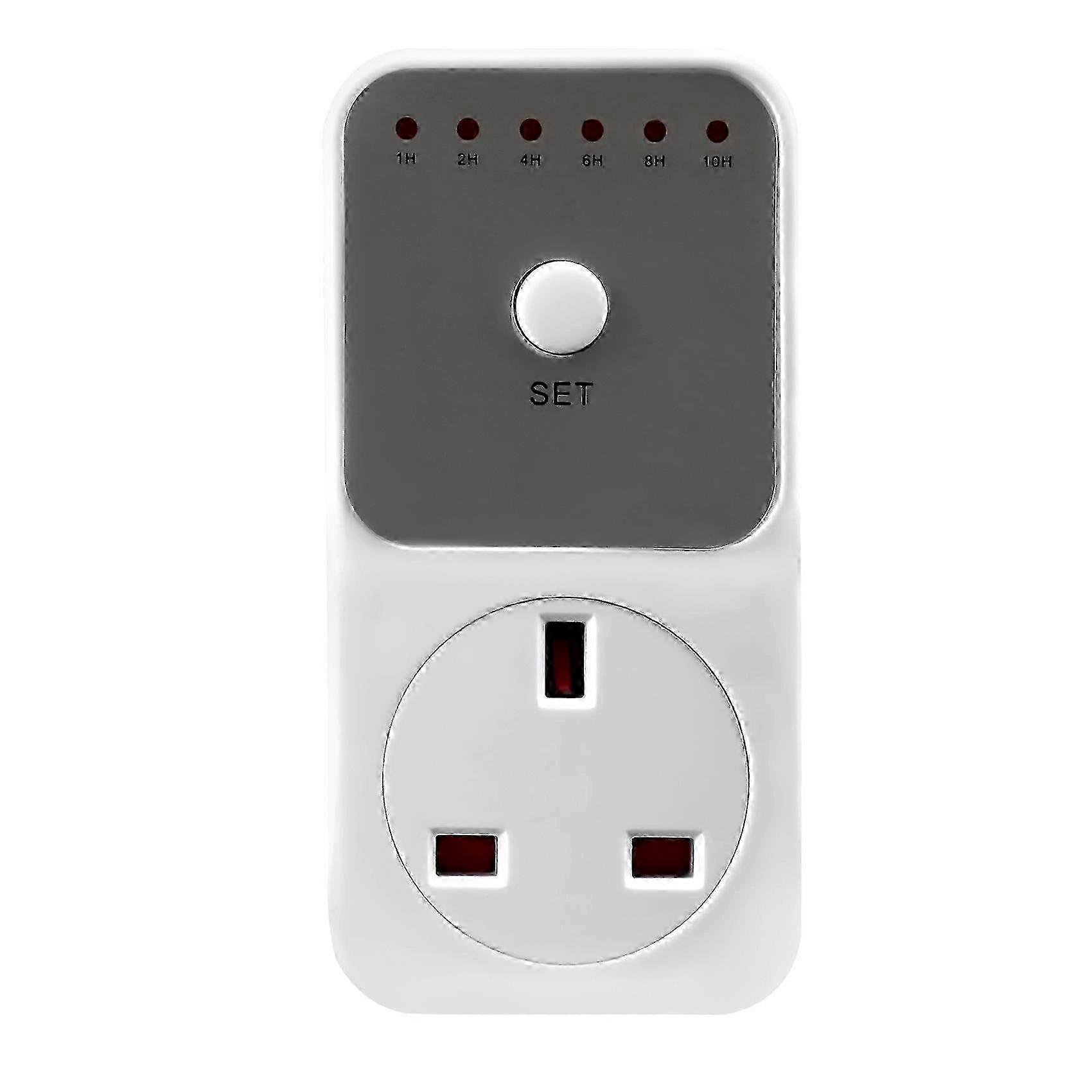 Smart Control Countdown Timer Switch Plug-In Socket Auto Shut Off Outlet