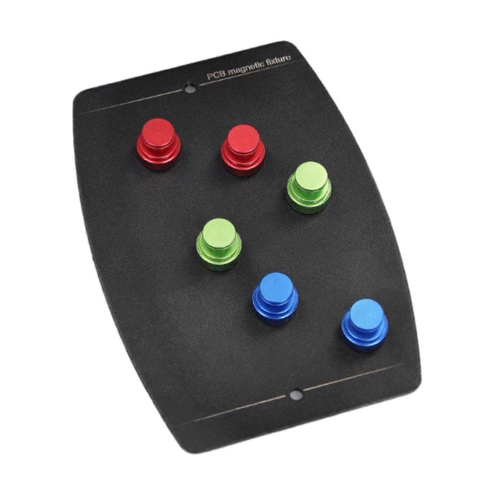 Adjustable PCB Holder Stand with Stable Clamping and AntiSlip Base for Soldering and