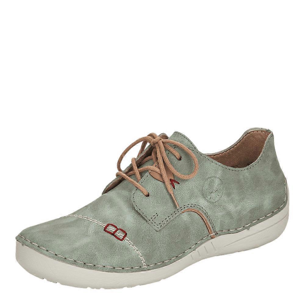Women's Rieker Shoes 52528-52 Green