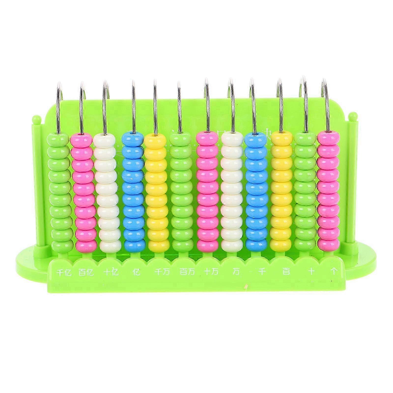 Kids Calculate Tool Abacus for Math Learning with Plastic Design