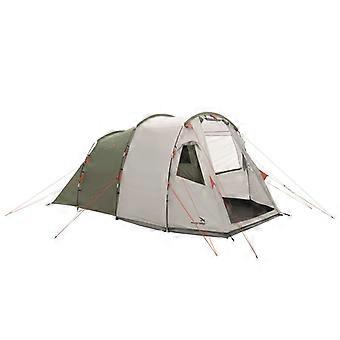 Easy Camp Tunneltent 4-persoons Huntsville 400 groen en crèmekleurig
