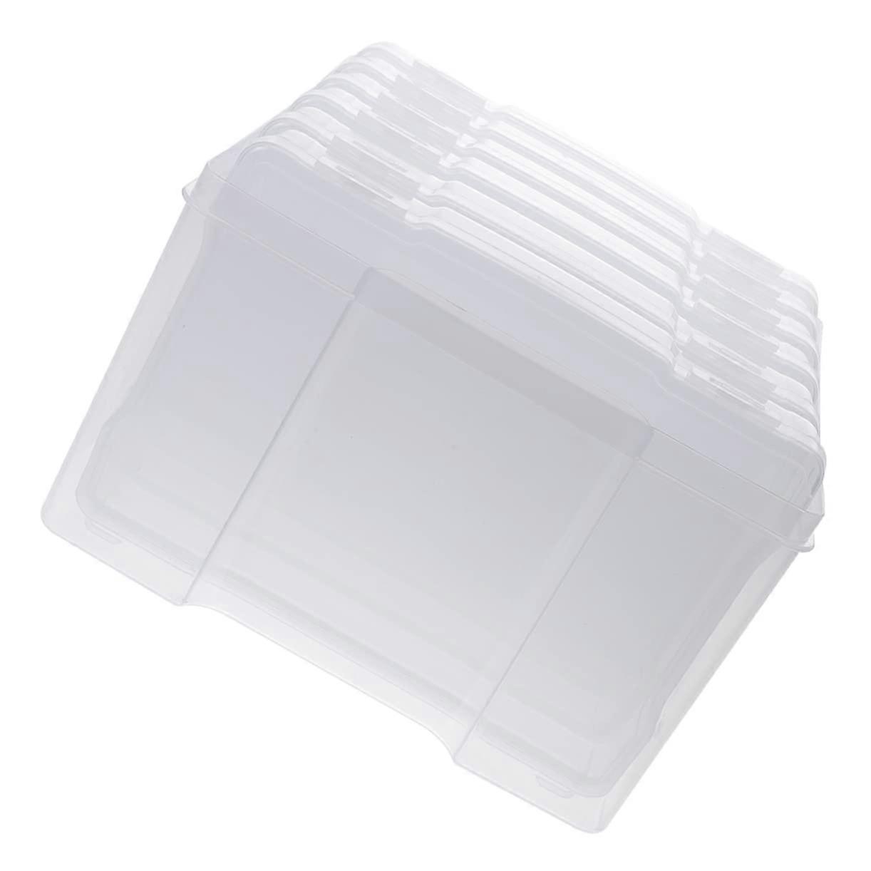 Photo Storage Box with MultiCompartment Design for Greeting Cards and Keepsakes Durable Plastic