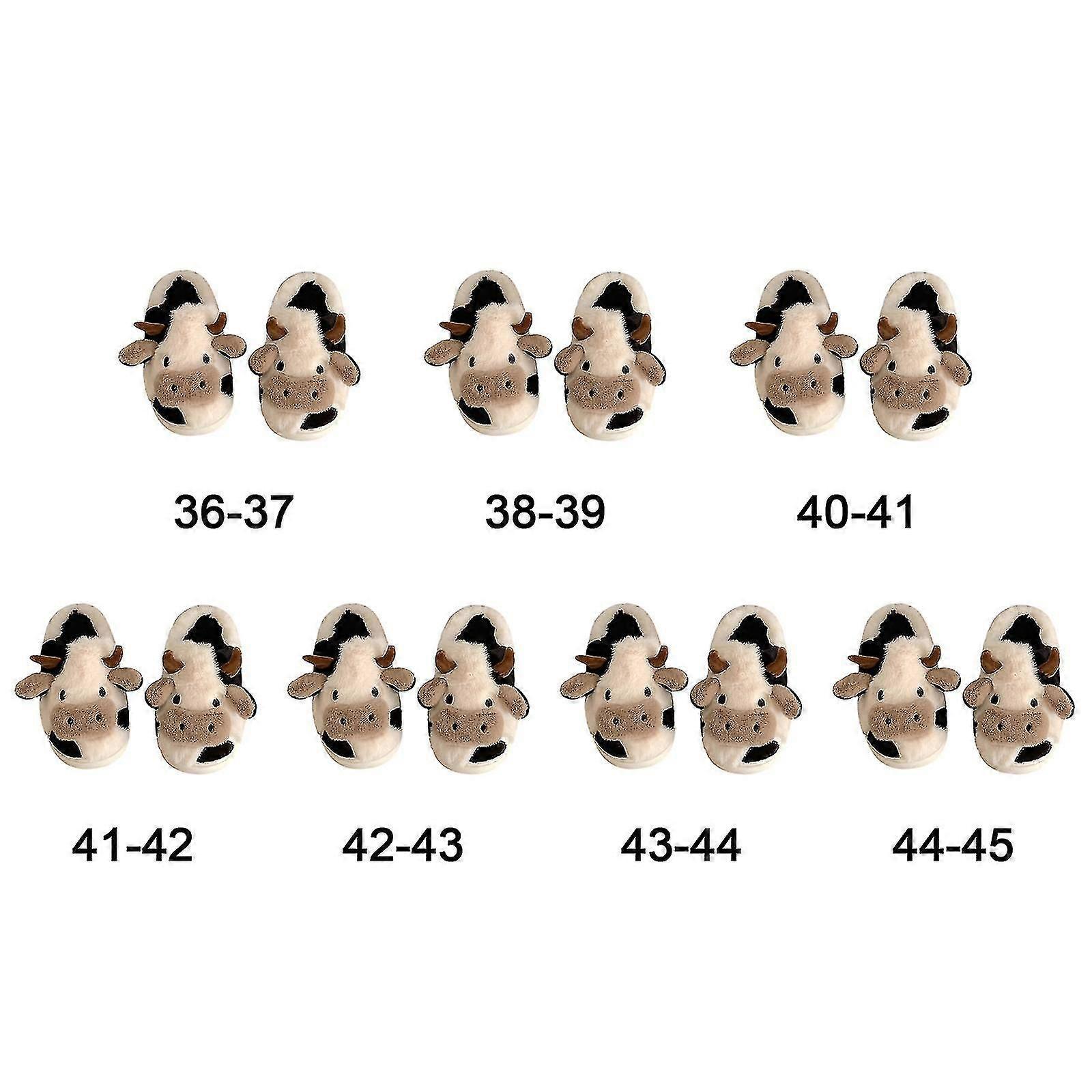 Dejlige ko bomuld hjemmesko piger Hjemmesko indendørs