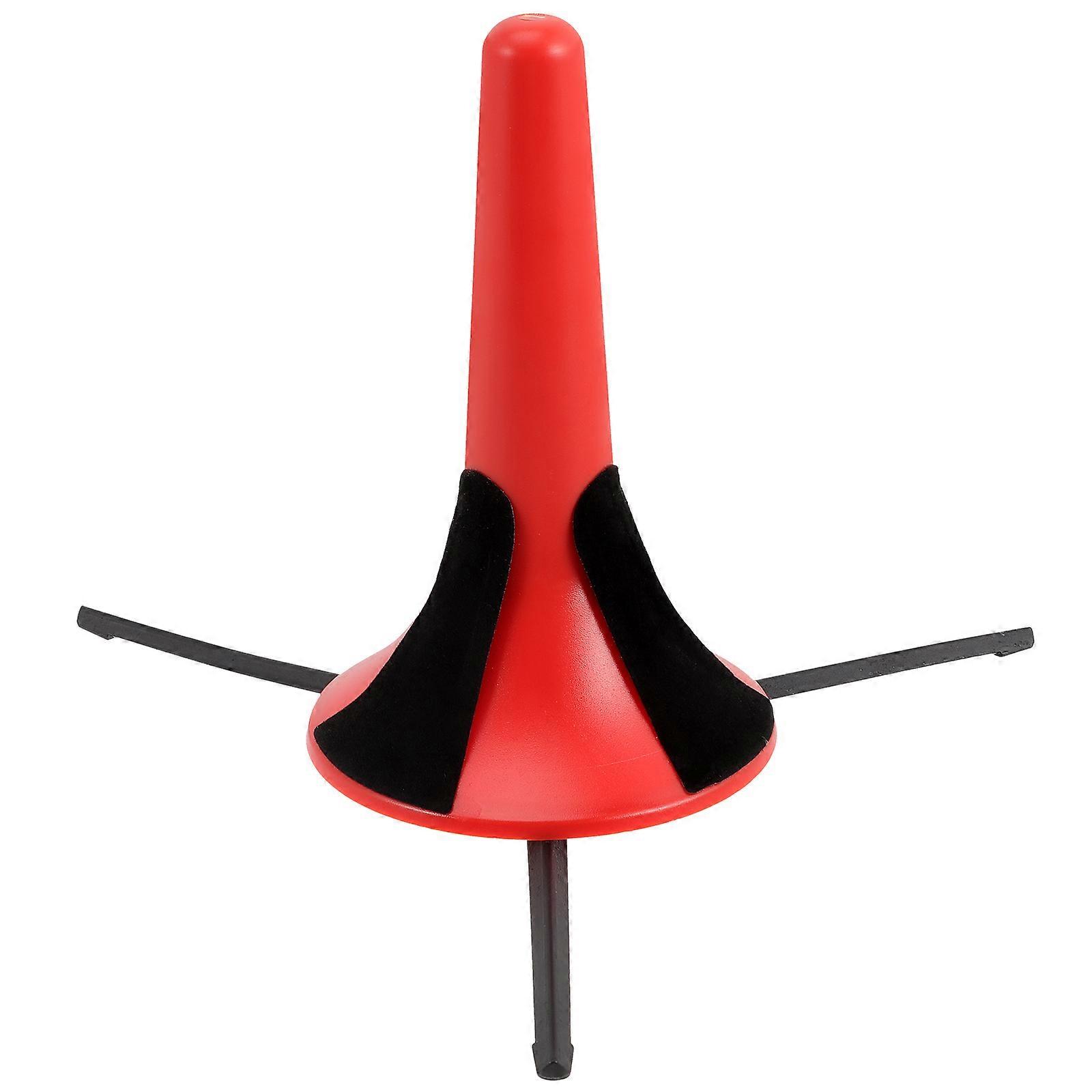 Red Clarinet Bracket Stable Oboe Holder Stand Portable