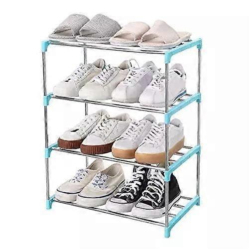 Stackable Shoe Rack SpaceSaving Small Organizer for Closet Hallway Entryway Vertical Storage