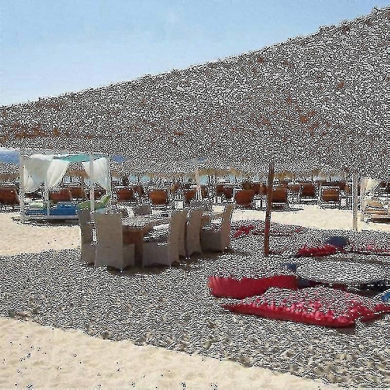 Guarda-sol de rede de camuflagem para pátio e camping