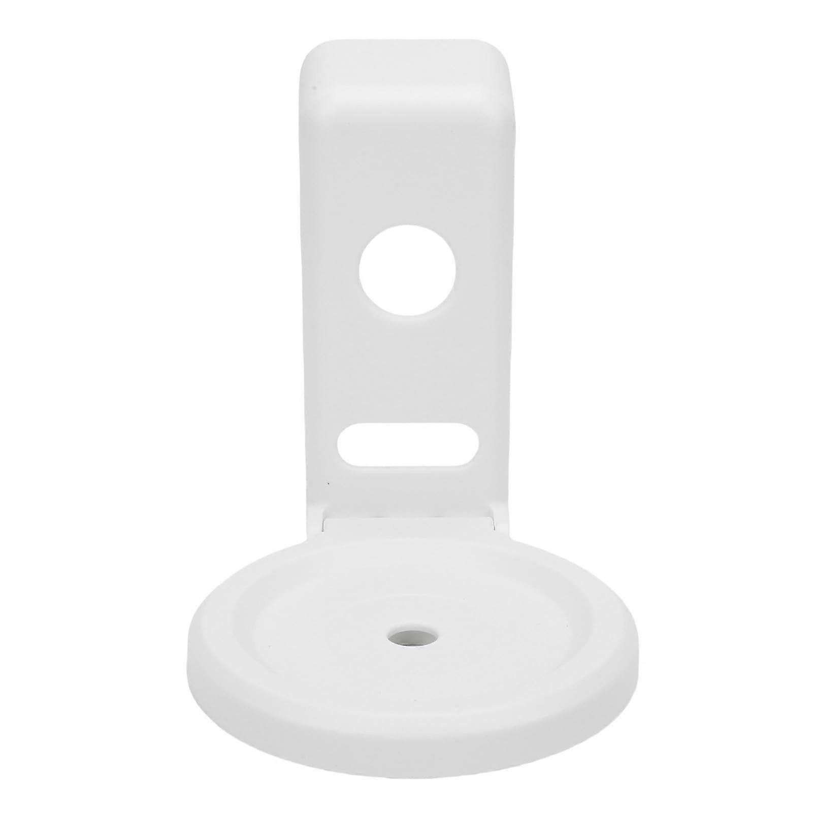 Wall Mount Holder for Echo Dot 4th 5th Gen Smart Speaker, Space Saving No Drill White Bracket