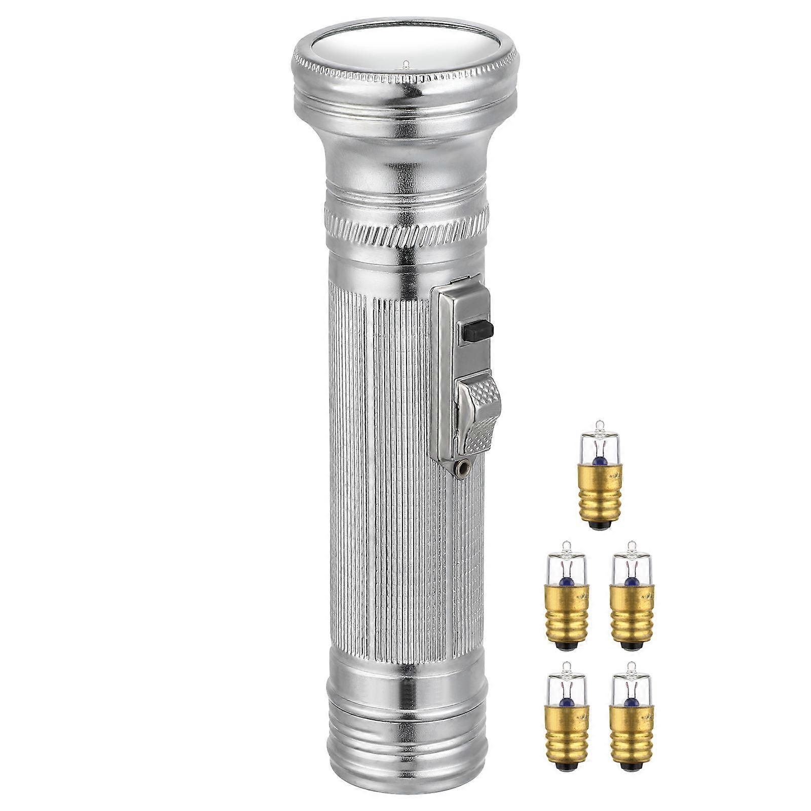 Metal Flashlight Outdoor Flashlight Portable Old-Fashioned Accessories