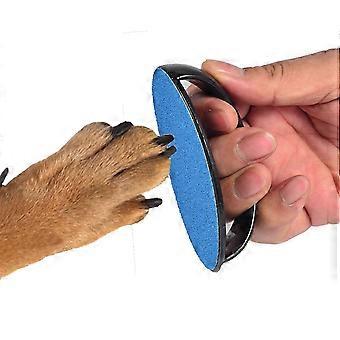 Handheld Dog Nail File Board Pet Cat Claw Grinder Round Nail Repair Scraper For Home For Dog Cat Nail Trimming Portable Pet Nail File Tool