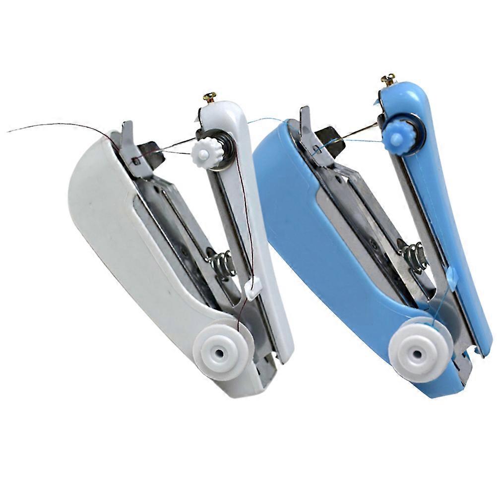 Mini Sewing Machine Household Crafting Mending Machine for Sewing 2Pcs Set