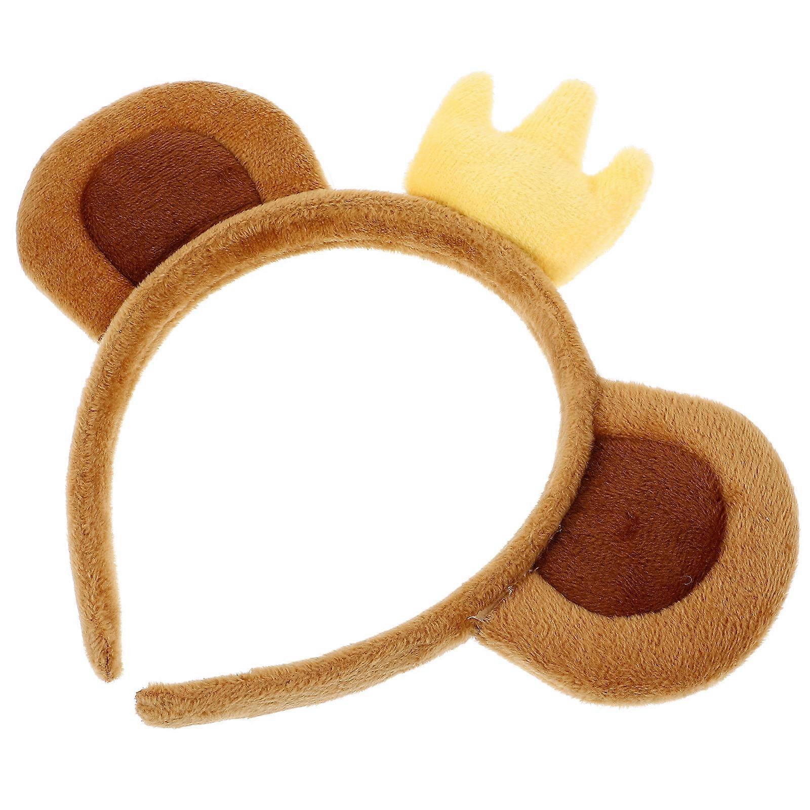 Monkey Animal Ear Headband for Decoration Cloth Headwear Costume