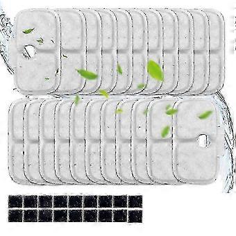 20 Set Filters Replacement, for Petlibro Cat Water Fountain for PETLIBRO Cat Water Fountain PLWF005 PLWF115 PLWF105 JH8