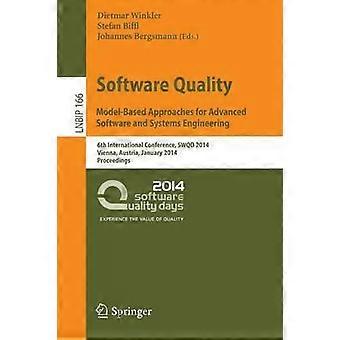 Software Quality. Model-based Approaches For Advanced Software And Systems Engin - Springer Nature B.V - Paperback - en Book