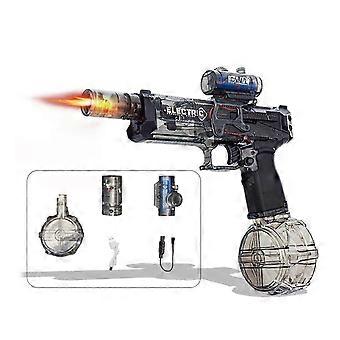 2026 Sj 2026 Sj Pistola de Água Elétrica com Efeito de Chama Realista, Alta Capacidade, Brinquedo para Adultos e Crianças na Praia e Quintal - Aventuras