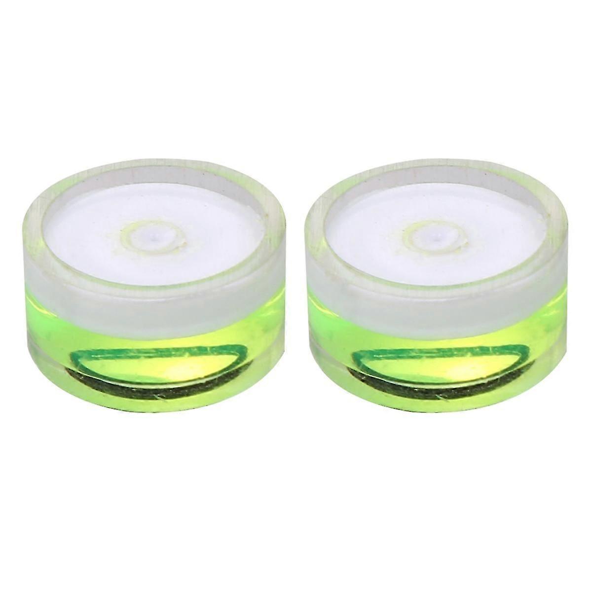 Universal Level Bubble Level for Measuring Use 16Pcs Green Plastic