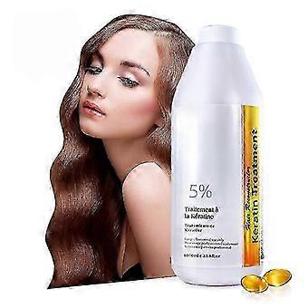 Brazilian Keratin Hair Treatment, Long Lasting Keratin Treatment with Argan Oil, Straightening Smoothing Professional Results Keratin Research 26-27