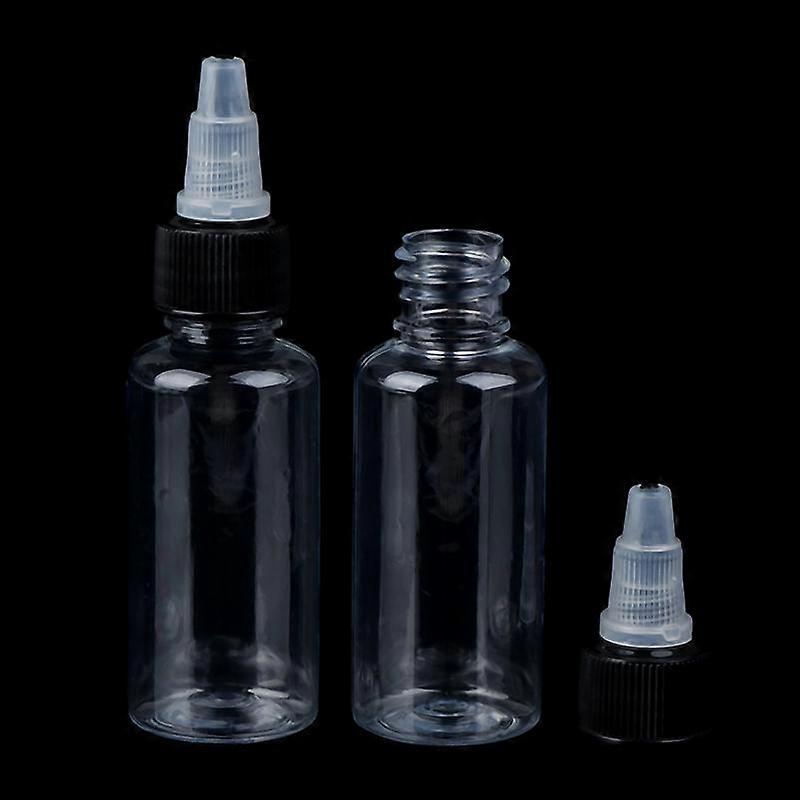 10Pcs/Set 30Ml Paint Mixed Bottle Empty Storage Bottle Liquid Bottled Separately