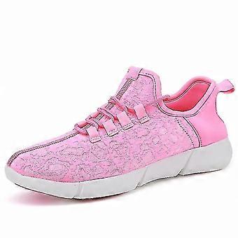 Oplaadbare lichtgevende sneakers - Glasvezel oplichtende schoenen - LED sneakers