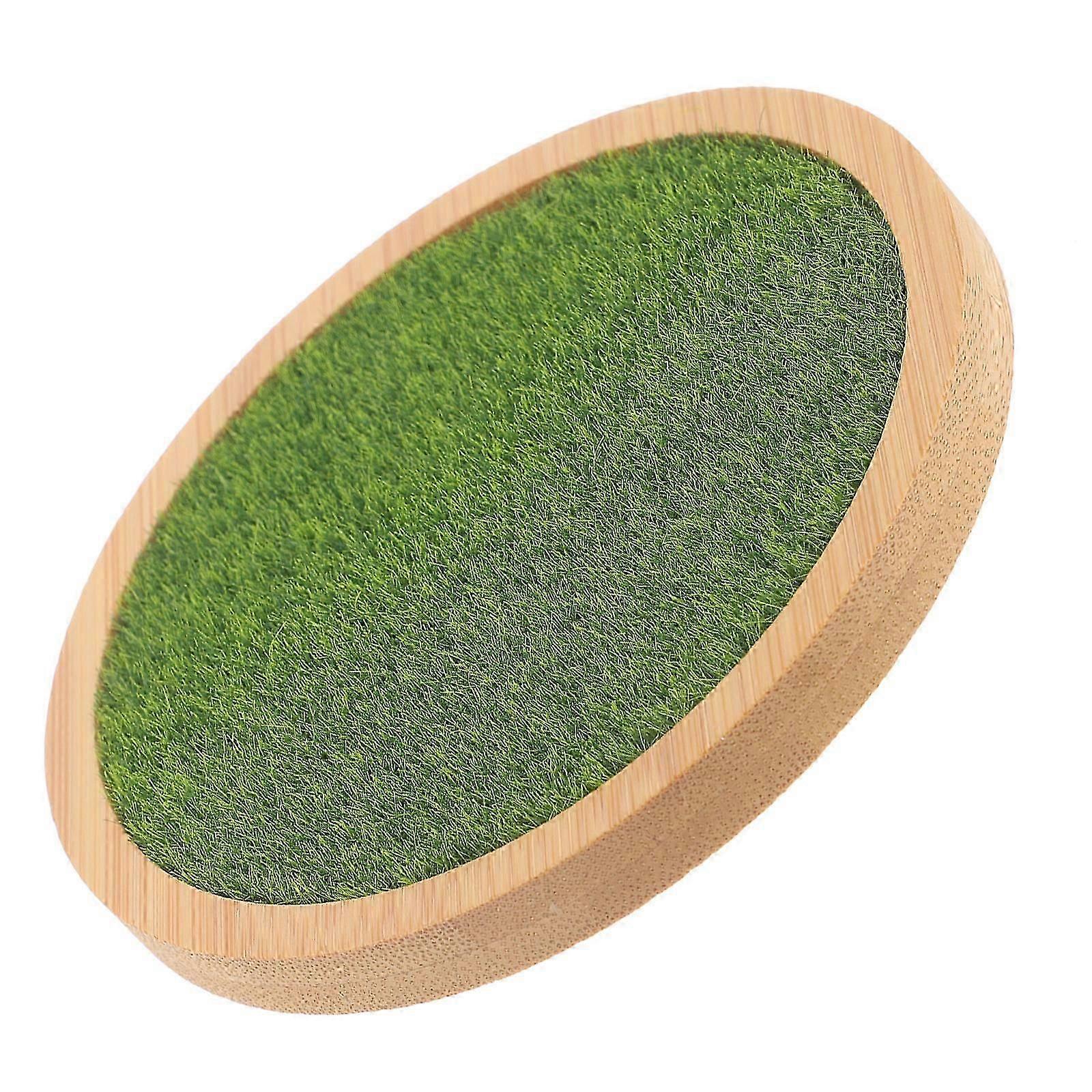 Grass Display Stand for Doll Display 2Pcs Simulation Grass Base Organizer
