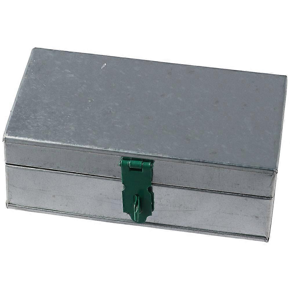 Safe Metal Rectangle Sliver Storage Bo Fireproof Document Bo Home