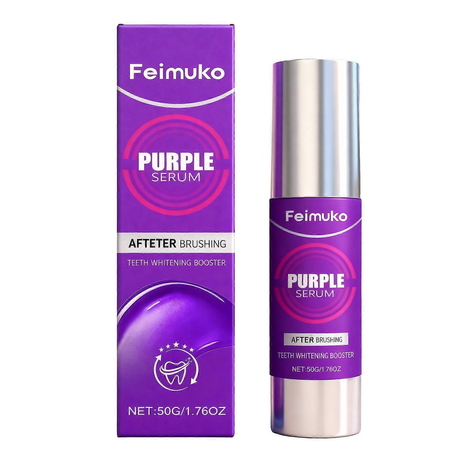 Feimuko Purple Stain Remover Brightening Toothpaste