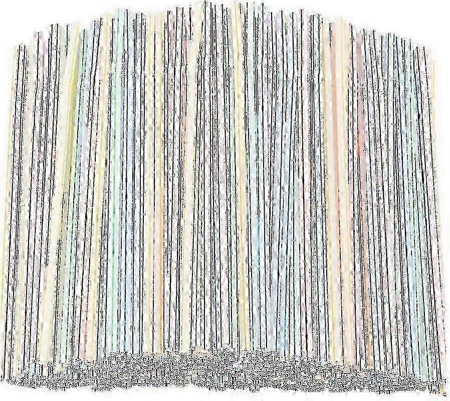 600pcs Flexible Plastic Drinking Straws - Disposable Plastic Straws