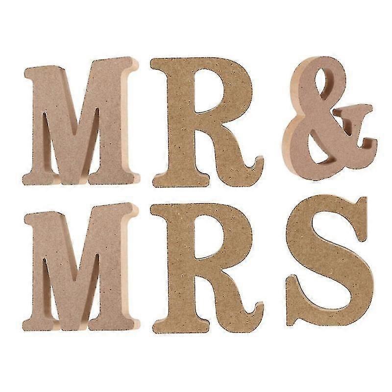 Composite Materials Letter Adornment For Decor