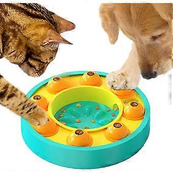 Hundepädagogisches langsames Futterspielzeug, interaktives Hundelehrspielzeug für Hunde und Katzen