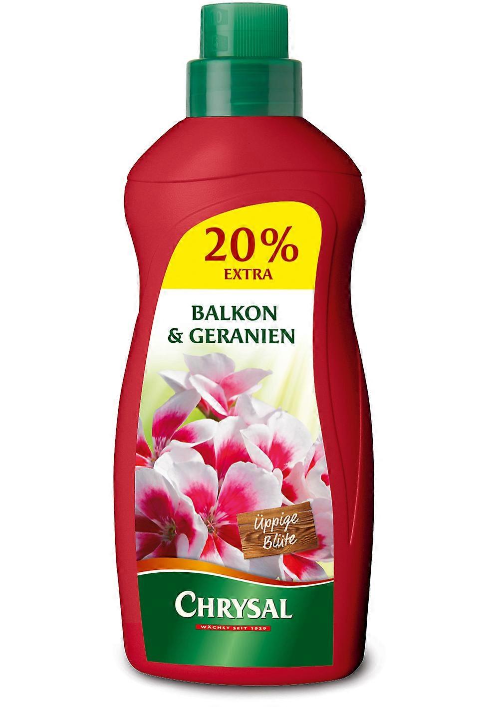 CHRYSAL Balcony & Geraniums, 1.2 liters