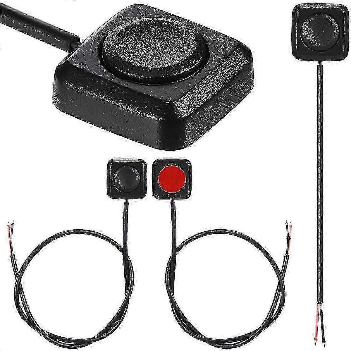 12V/24V Surface Mount Mini Momentary Push Button Switch Set of 4