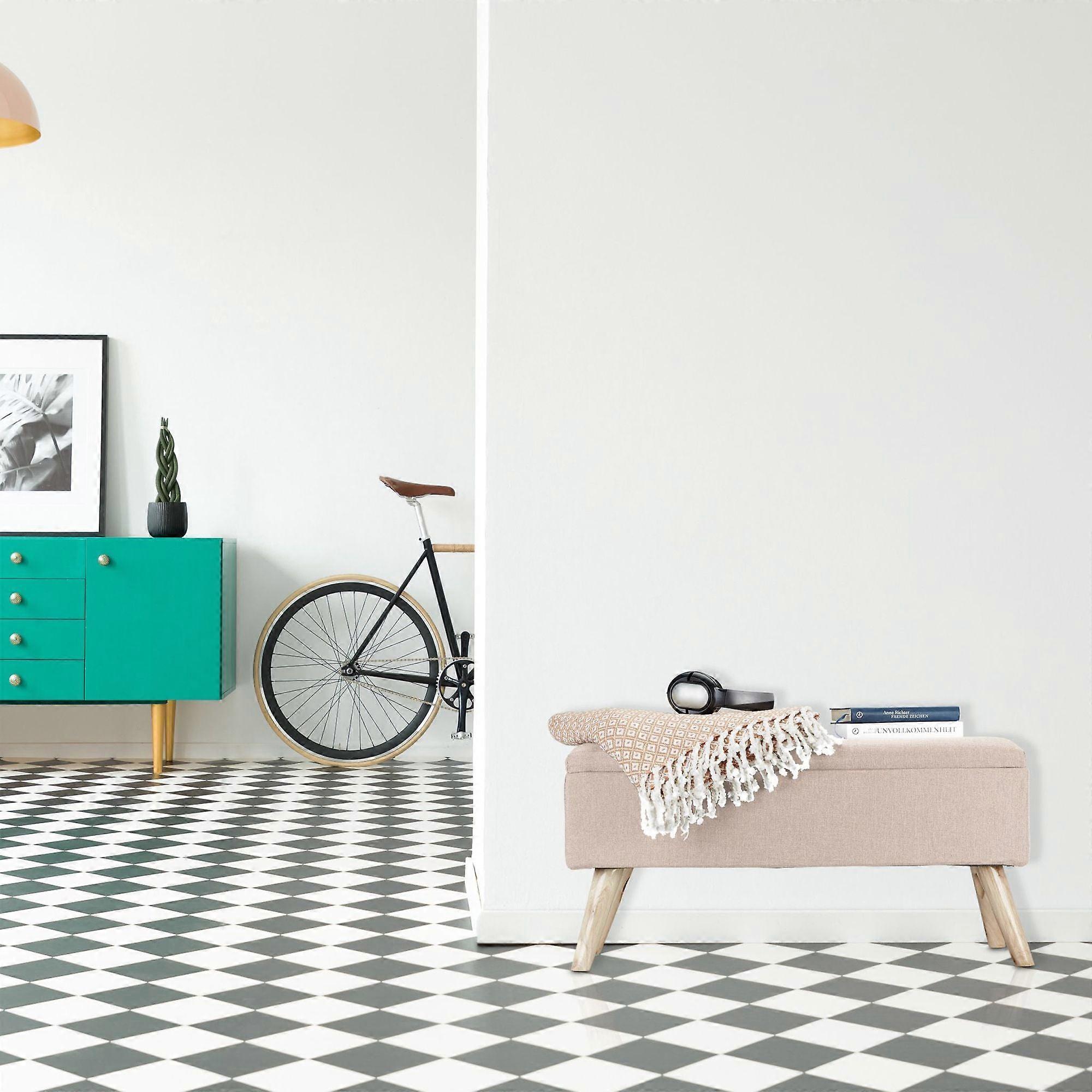Soft bench with storage