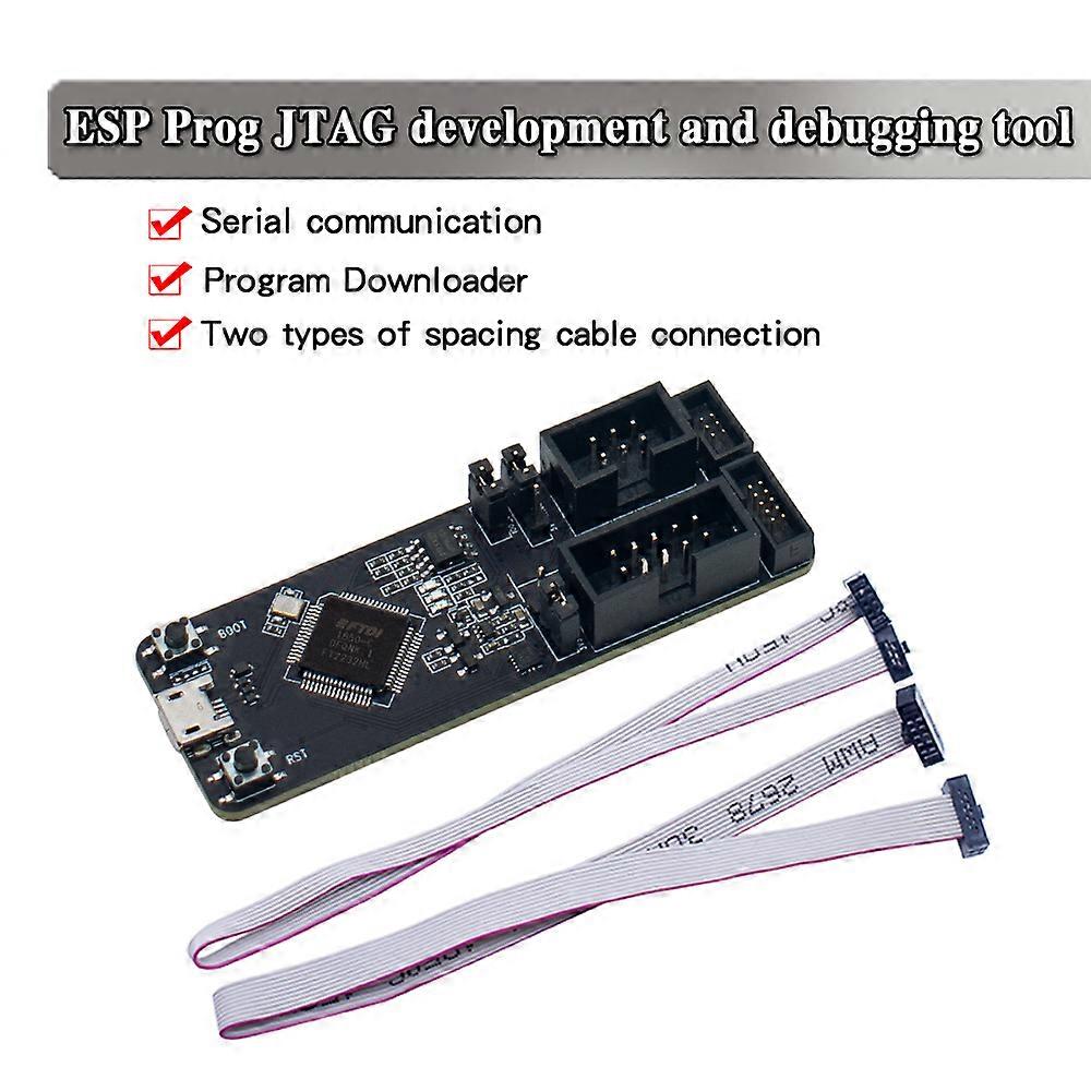 ESP32 Programmer and ESP32 JTAG Debugger, for ESP32/ESP8266, Fast Flashing, USB Cable