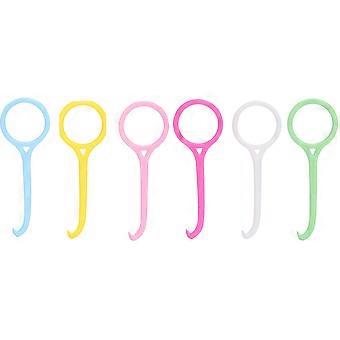 6pcs Aligner Remover Smoothly AntiSlip Dental Oral Care Braces Retainer Remover Tool SH