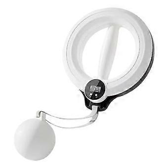 Hand Crank Forearm Trainer 360 Degree Rotation Arm Workout Portable Exercise Equipment with LED Lights for Wrist Shoulder