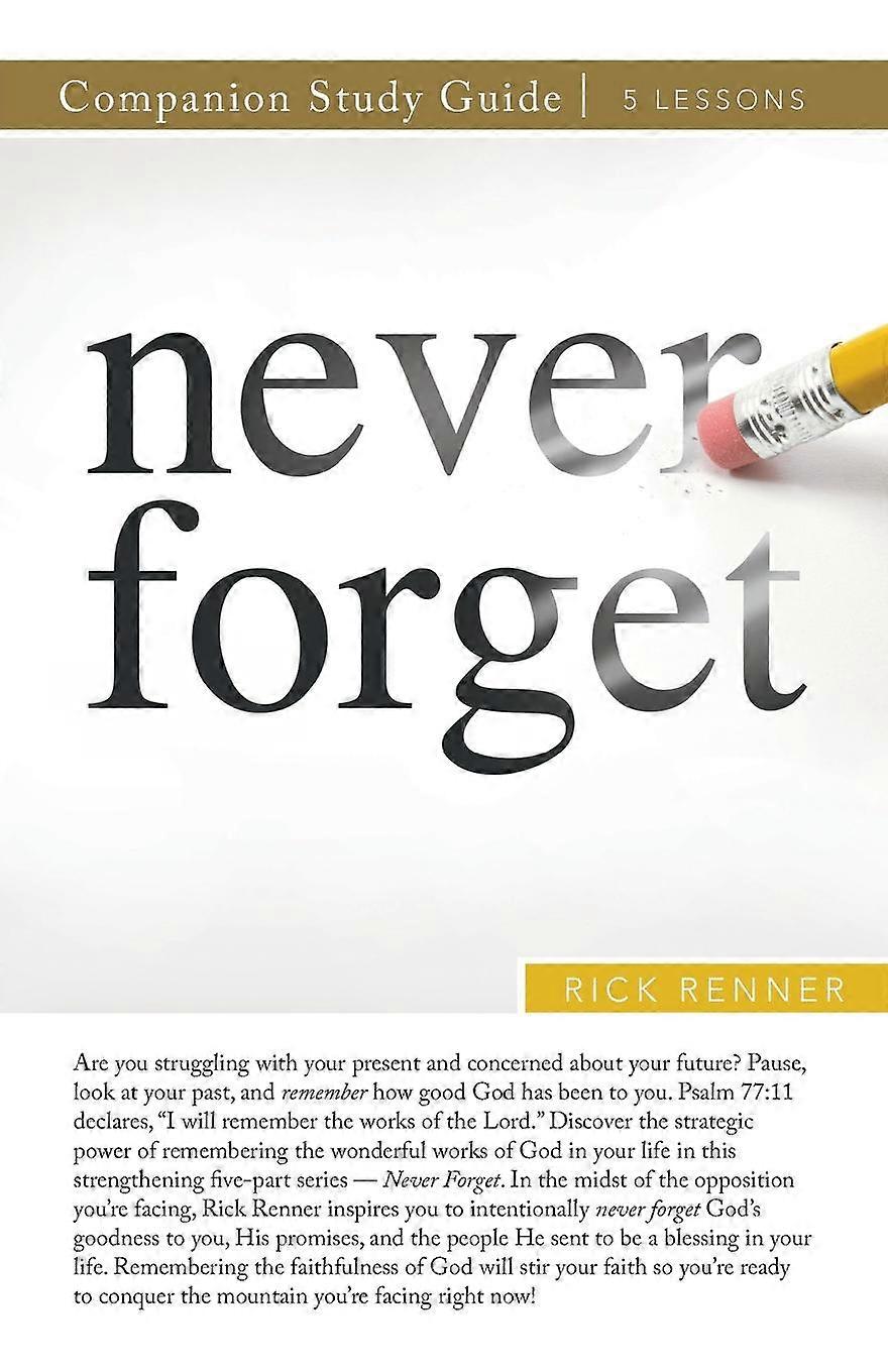 Never Forget Study Guide - Rick Renner - Paperback - en Book