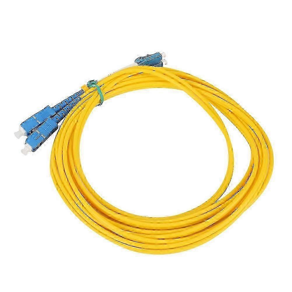 9.8ft SC-LC Fiber Optic Patch Cord PVC Singlemode Jumper Cable compatible withNetwork