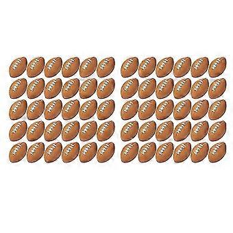 50pcs Rugby Stress Ball, Mini Foam Sports Ball, Foam Sports Ball For School Carnival Reward, Party