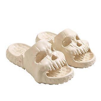 Men Women Skull Design Thick Bottom EVA Slippers for Summer Indoor Outdoor