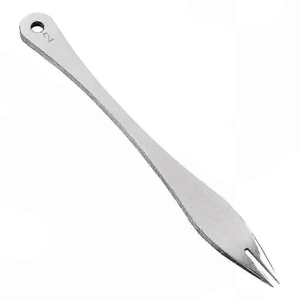 Leather Wing Divider Tool, 2mm Spacing Leather Working Tool for Leather Crafting
