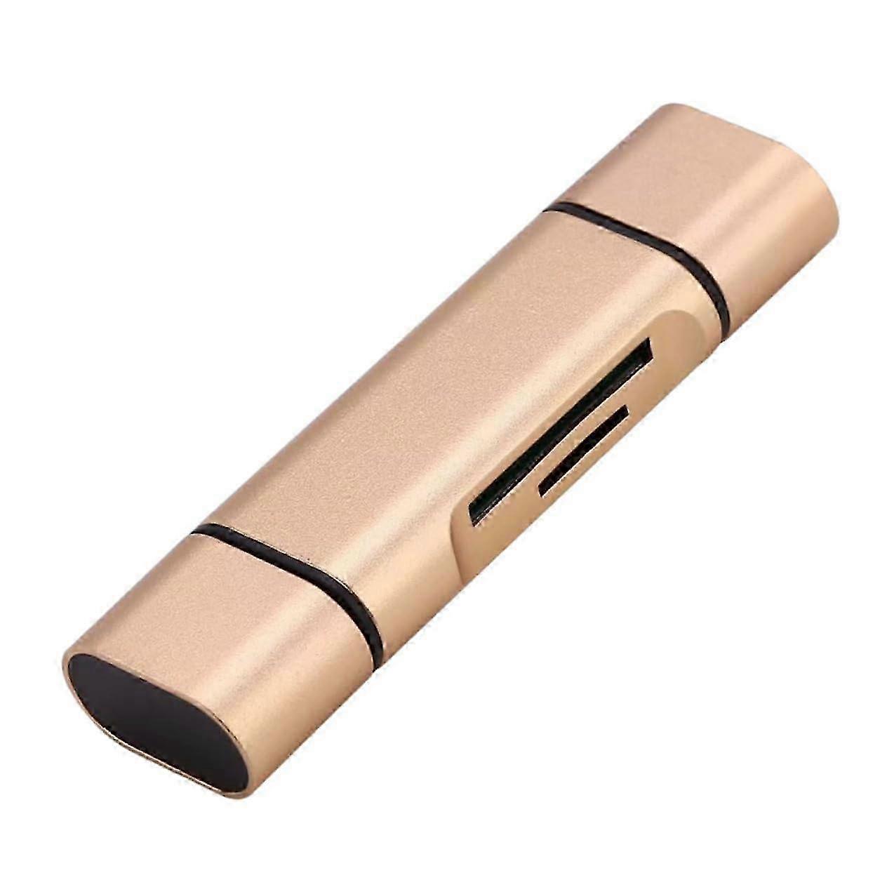 Portable Dual-Slot USB-C Reader