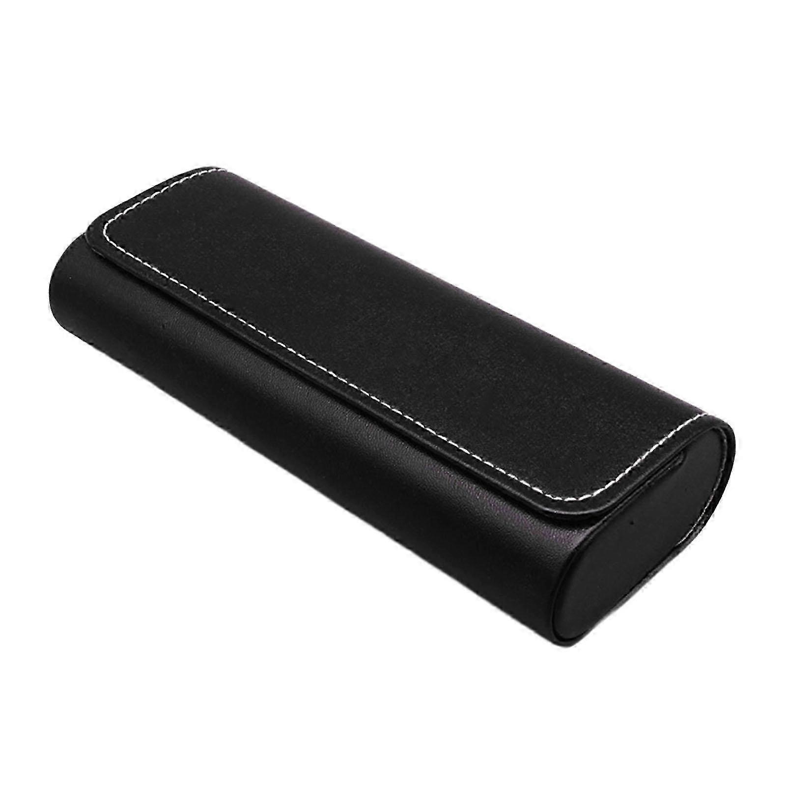 Elegant PU Leather Glasses Storage Case
