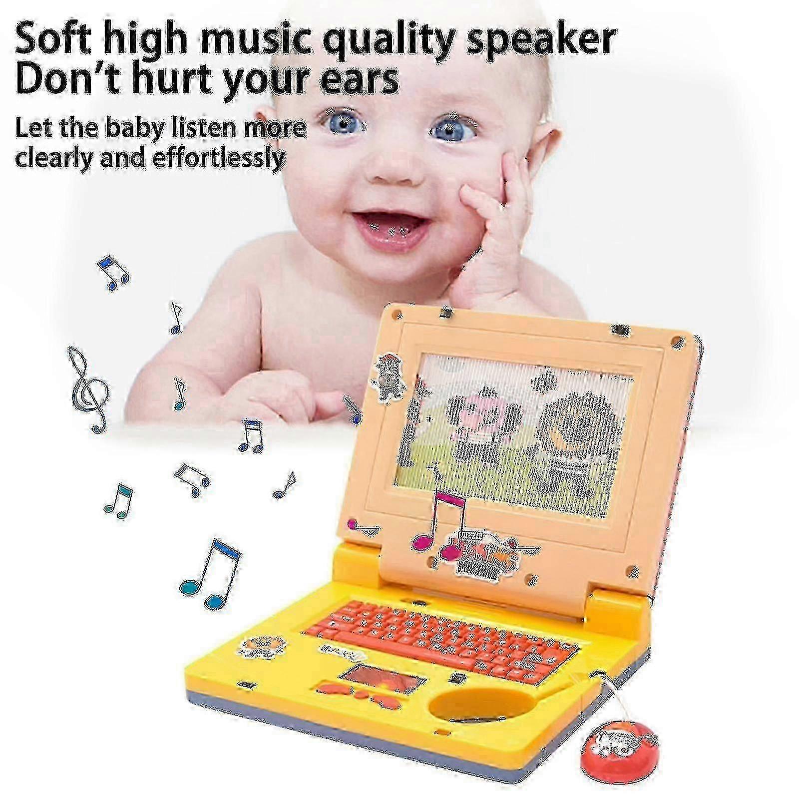 Pretend Play Learning Laptop Toy